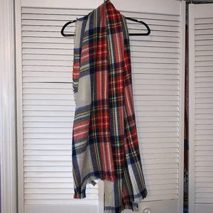Old Navy Plaid Blanket Scarf